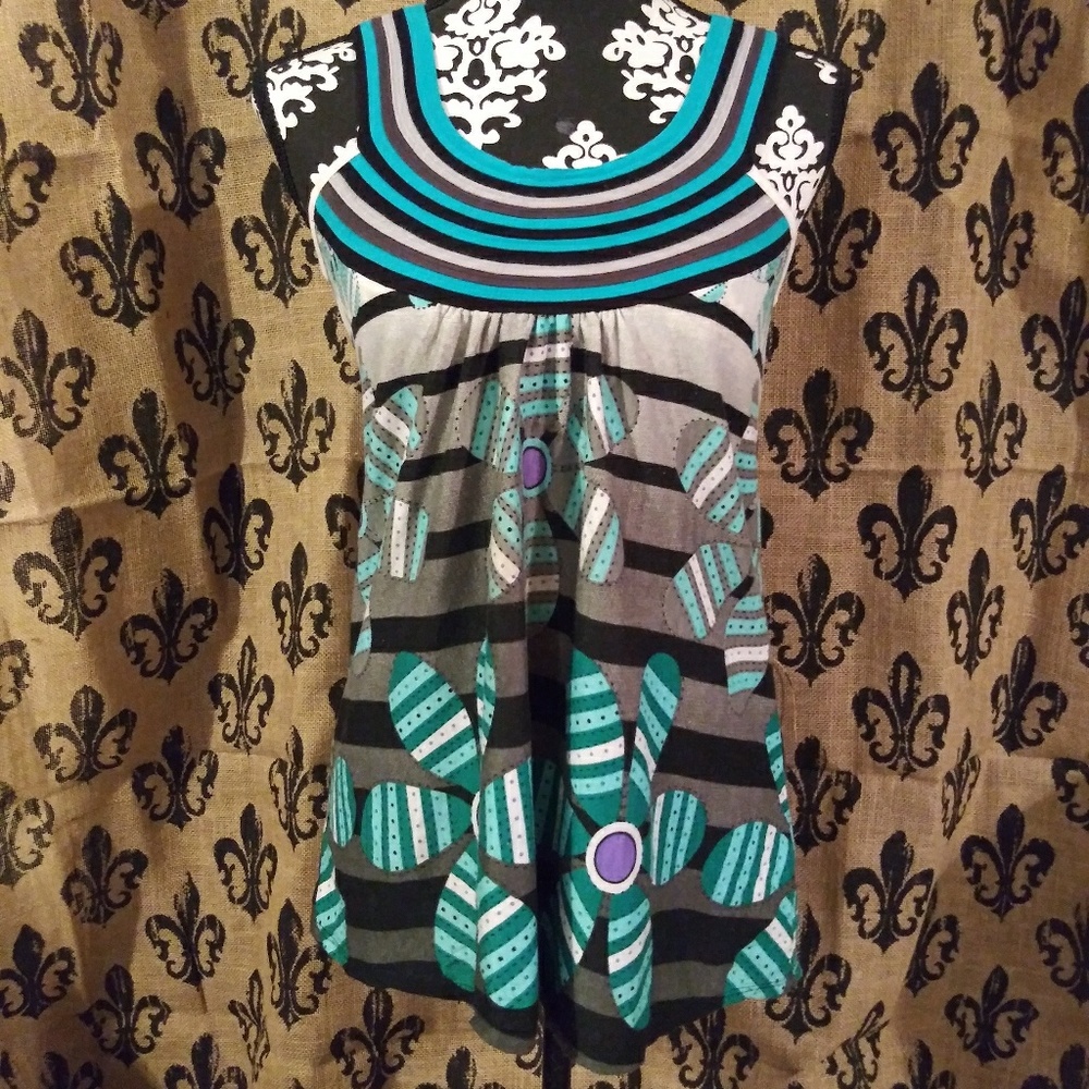 Jedzebel Multicolored Flowered cami-tank style S